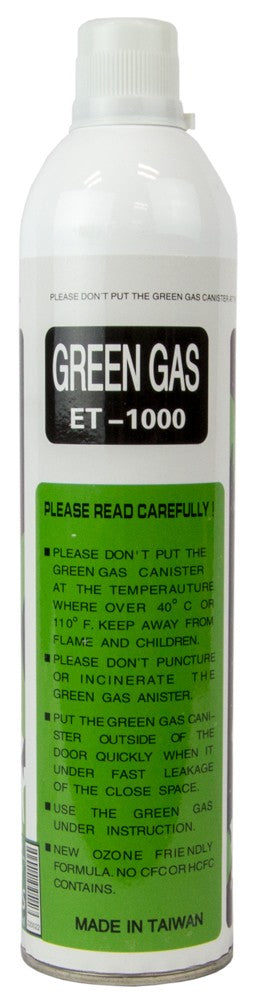 1100ml Green Gas w/ Added Silicone