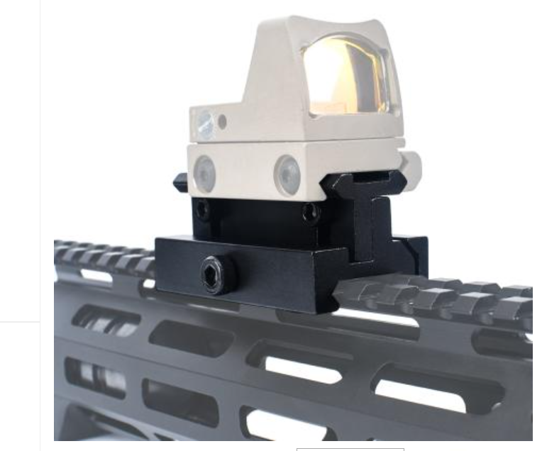 Height and Tilt Adjustable Rail Mount (6 slot)