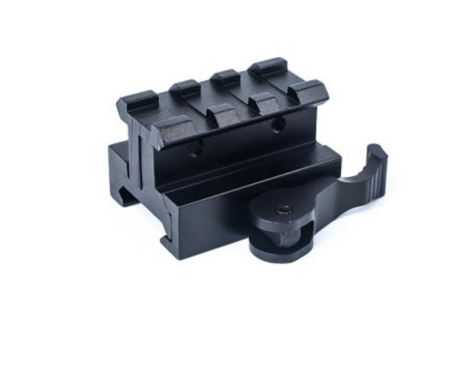 Height and Tilt Adjustable Rail QD Mount (3 slot)